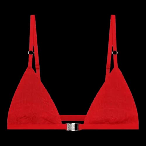 Givenchy 4G Monogram Triangle Bra 'Vermilion'