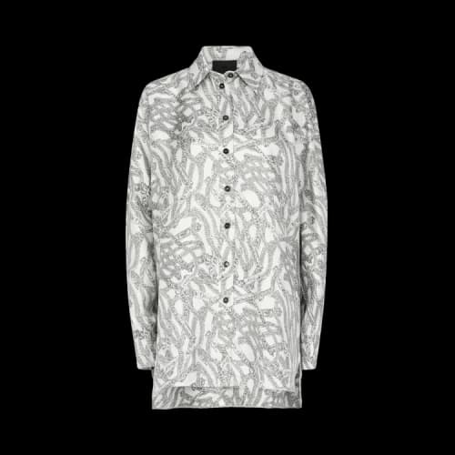 Givenchy Long-Sleeve Button-Up Shirt 'Grey'