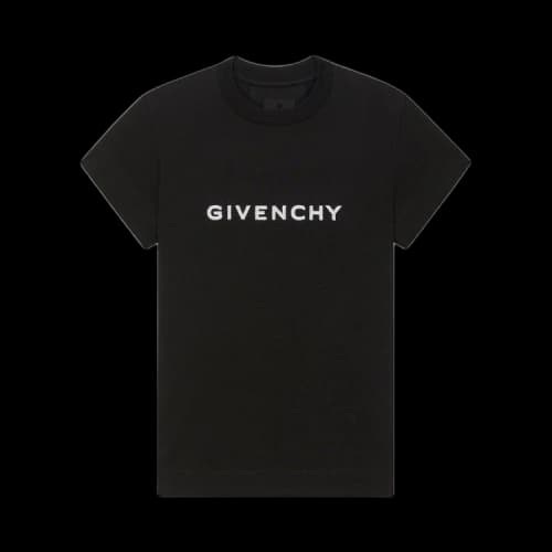 Givenchy Fitted Short-Sleeve T-Shirt 'Black'