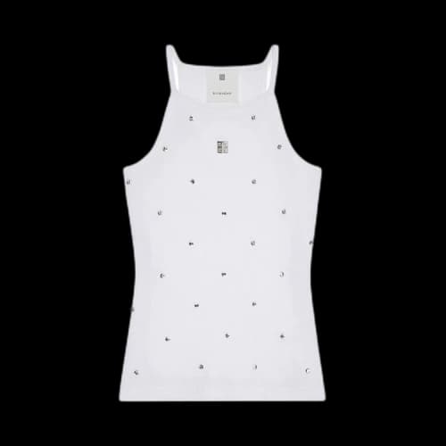 Givenchy Fitted Tank Top 'White'