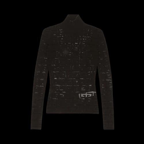 Givenchy Slim Fit Sweater In 4G Jacquard 'Black'