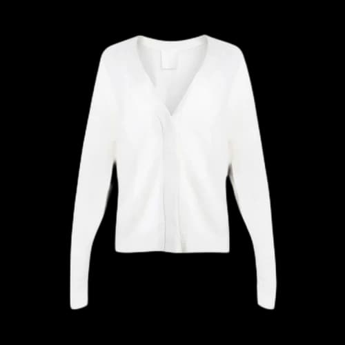Givenchy V Neck Cardigan 'Ivory'