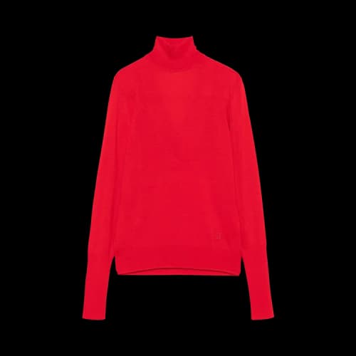 Givenchy Draped Open Back Sweater 'Vermillon'