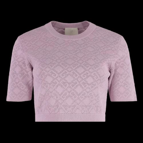 Givenchy Monogram 72 Jacquard Short-Sleeve Knit Top 'Parma'