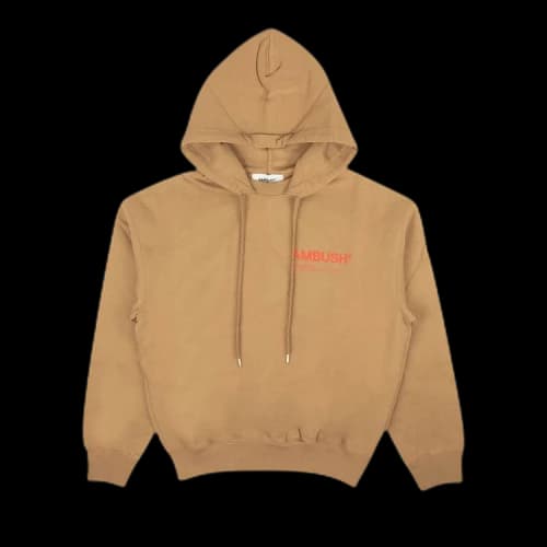 Ambush Logo Workshop Hoodie Sweatshirt 'Brown'