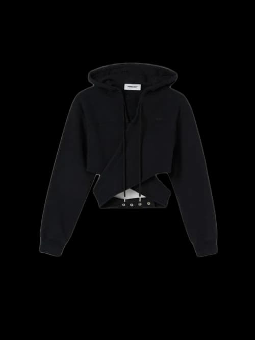 Ambush Wrapped Hoodie Sweatshirt Black