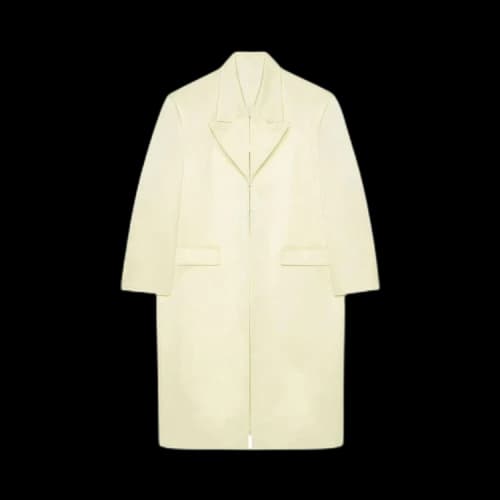 Givenchy Notched Lapel Coat 'Butter'