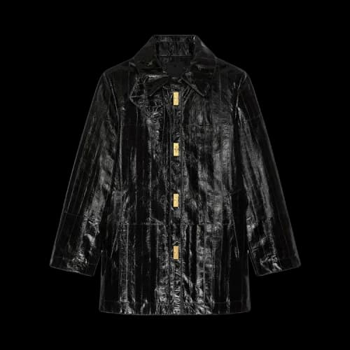 Givenchy Short Leather Jacket 'Black'