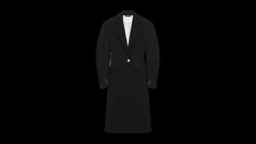 Givenchy Women's Cocoon Coat Black
