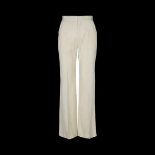 Ambush Slim Flare Pants 'White/Asparagus'
