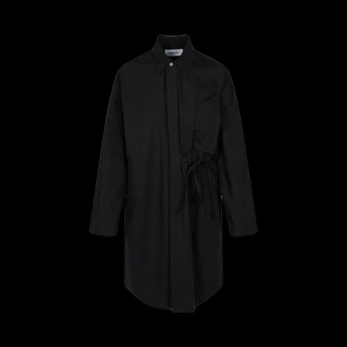 Ambush Oversized Long Shirt Dress 'Black'