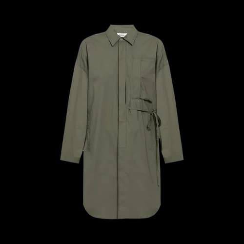 Ambush Oversized Long Shirt Dress 'Thyme'