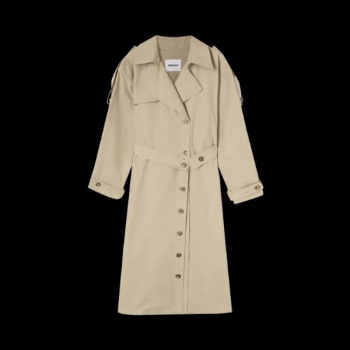 Ambush Side Slit Trench Coat 'Natural'