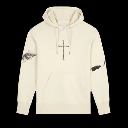 Givenchy Oversized Printed Hoodie 'Clay'