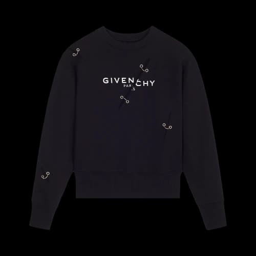 Givenchy Sweatshirt With Metal Details 'Black'
