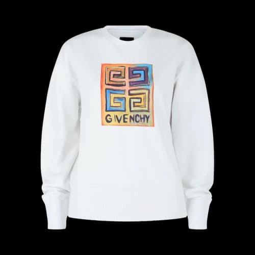 Givenchy Painted 4G Sweatshirt 'White'