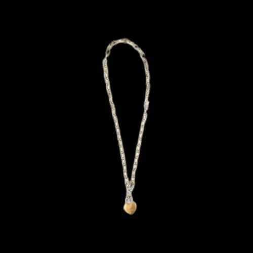 Ambush Small Heart Padlock Necklace 'Silver'