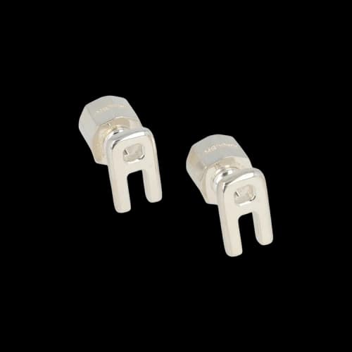 Ambush Logo Earrings 'Silver'