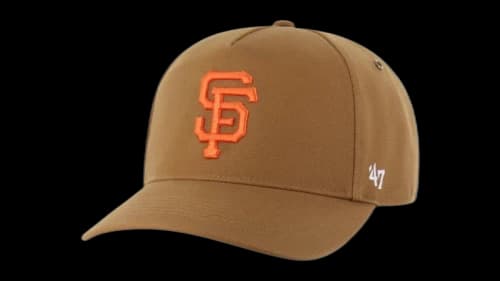 47 Brand x Carhartt MLB San Francisco Giants Hitch Cap Brown
