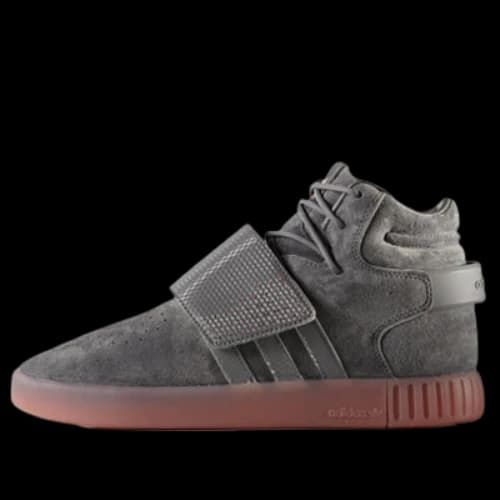 adidas Tubular Invader Strap 'Black White'