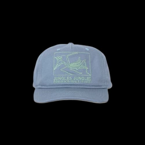 Jungles Design For Peace Of Mind Cap 'Blue'