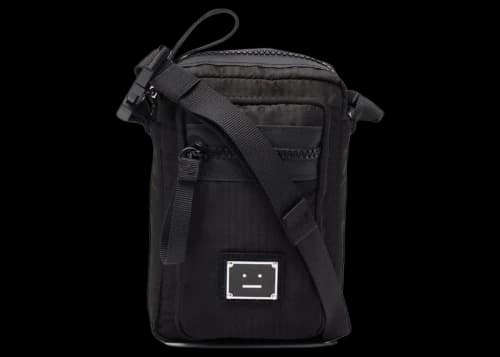 Acne Studios Logo Plaque Pocket Bag Black