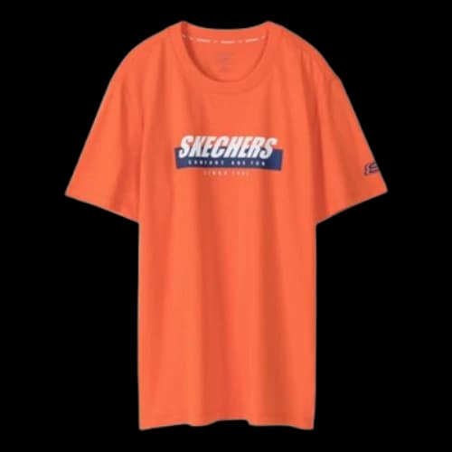 Skechers Printing Short Sleeve t Red