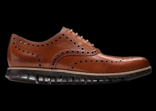 Cole Haan ZERØGRAND Wingtip Oxford Brown