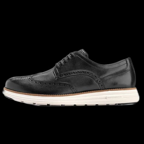 Cole Haan ØriginalGrand Remastered Wingtip Oxford Black Ivory