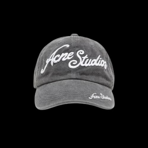 Acne Studios Logo Baseball Cap 'Baseball Black'