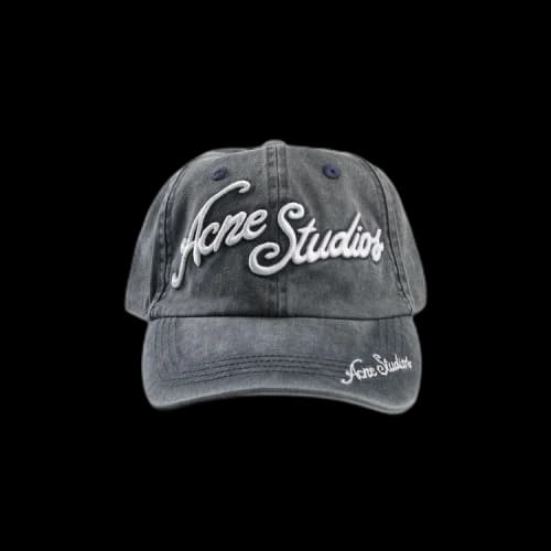 Acne Studios Logo Baseball Cap 'Faded Blue'