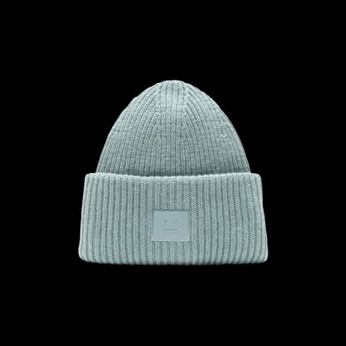Acne Studios Large Face Logo Beanie 'Dusty Blue'