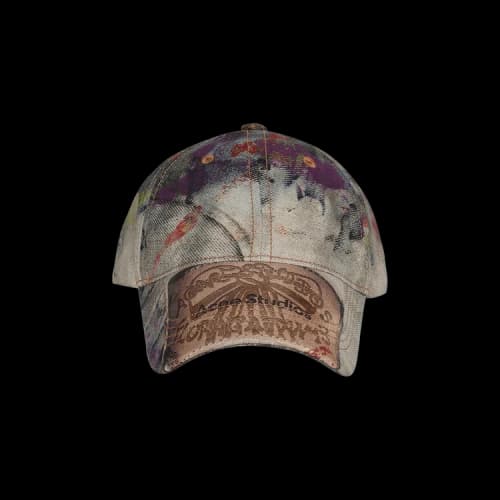 Acne Studios Printed Cap 'Multicolor'