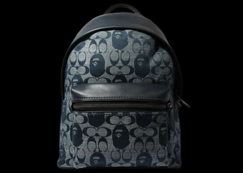Coach x BAPE Backpack Navy