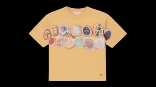 BLDG4 Grills S/S Knit T-shirt Sand