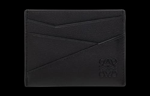 Loewe Puzzle Edge Plain Cardholder 'Black'