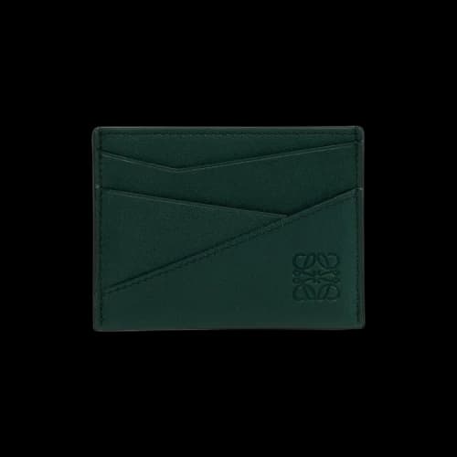 Loewe Puzzle Edge Plain Cardholder 'Evergreen'