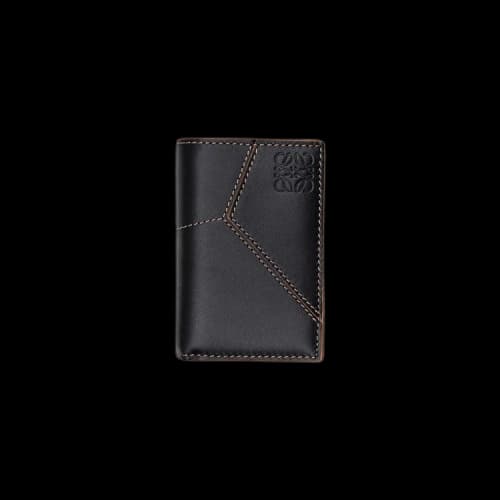 Loewe Puzzle Bifold Card Wallet 'Black'
