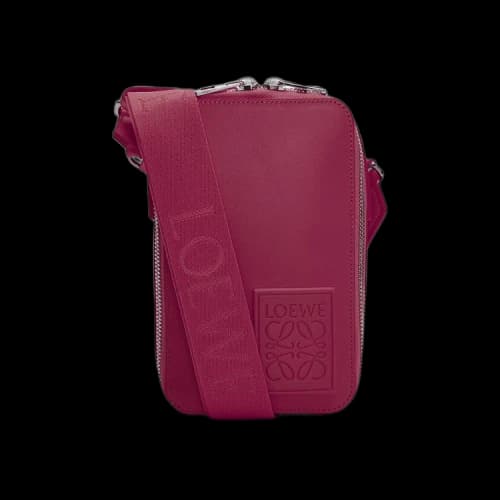Loewe Vertical Crossbody Pocket 'Crimson'