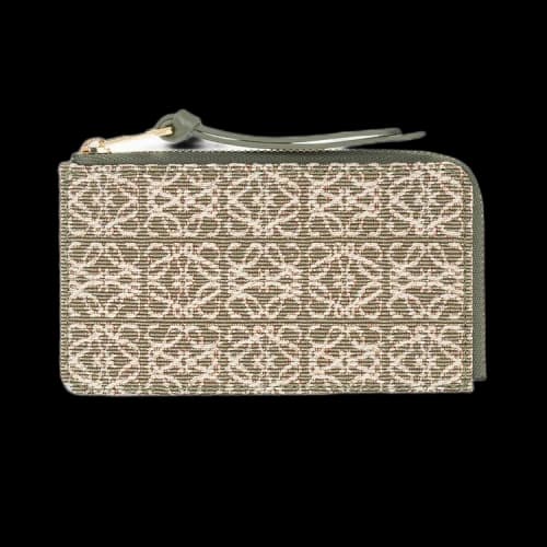 Loewe Anagram Coin Cardholder 'Avocado Green'