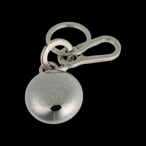 Loewe Pebble Bottle Opener Keyring 'Palladium'