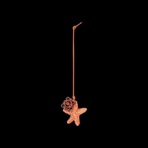 Loewe Star Anagram Charm 'Orange'