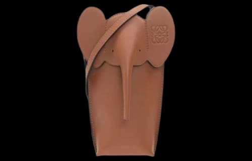 Loewe Elephant Shoulder Bag 'Tan'