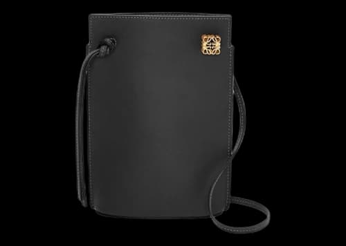 LOEWE Dice Pocket in Classic Calfskin Black