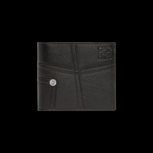 Loewe Panta Bifold Wallet 'Dark Brown'