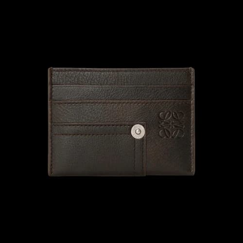 Loewe Panta Plain Cardholder 'Dark Brown'
