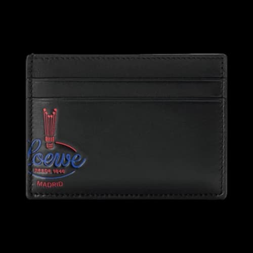 Loewe Plain Cardholder Crown 'Black'