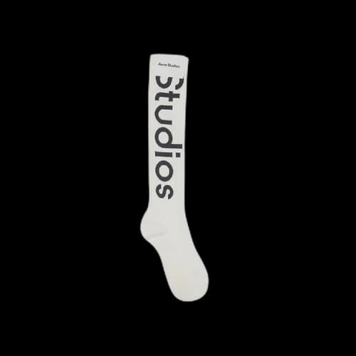 Acne Studios Ribbed Sock 'White'