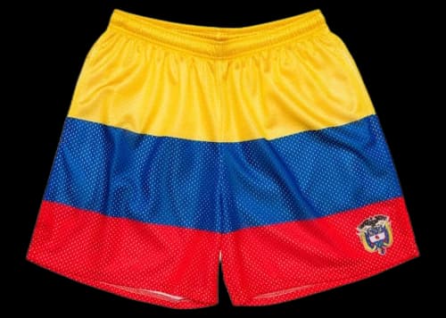 Chalk Line Colombia Flag Retro Shorts Yellow/Blue/Red