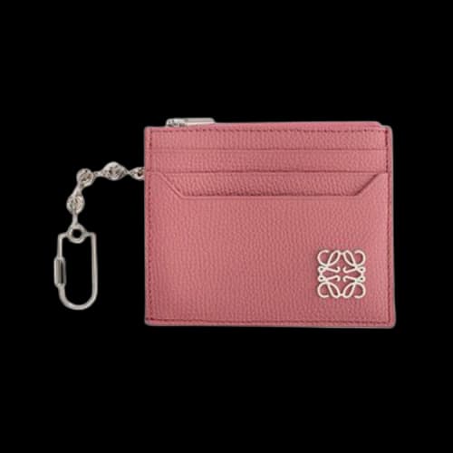 Loewe Anagram Square Key Cardholder 'Plumrose'